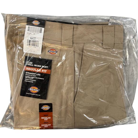 DICKIES Flex Twill Work Pant Straight Leg Regular Fit 30X32 WP151DS0 - Picture 1 of 1